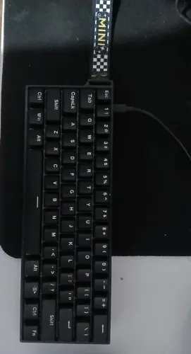 Teclado magnético AULA MINI60HE SEM FIO, NOVO NA CAIXA