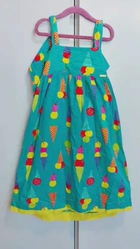 Vestido sorvete PRECOCE Tam 10