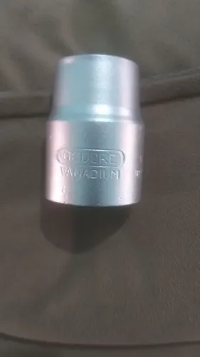 Soquete gedore de 11/8 estriado com encaixe  de  3/4