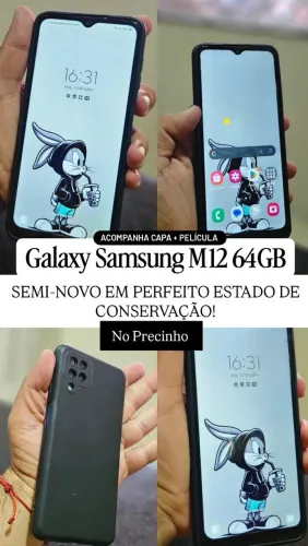 SAMSUNG GALAXY M12 PRA VENDER LIGEIRO