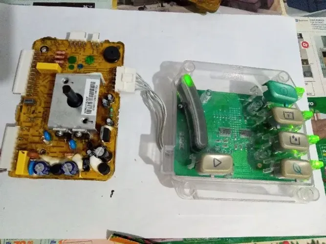 Placa De Potência E Pci Interface Lavadora Electrolux Lt15f