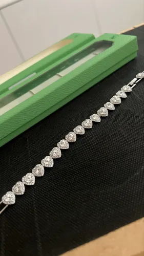 Bracelete Swarowski nunca usada 