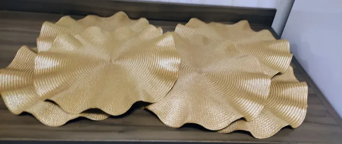 Supla para mesa posta dourado 