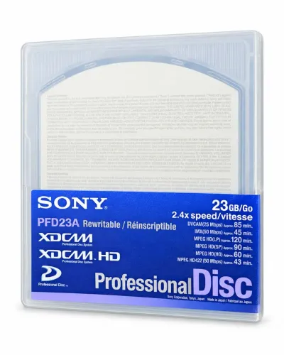 10 discos xdcam Sony 23gb