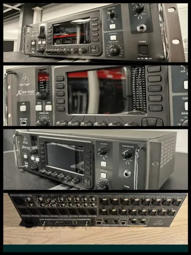 MESA DE SOM BEHRINGER X32 RACK NOVA CAIXA LACRADA