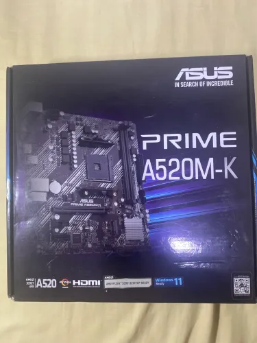 Placa Mãe Asus Prime A520M-K