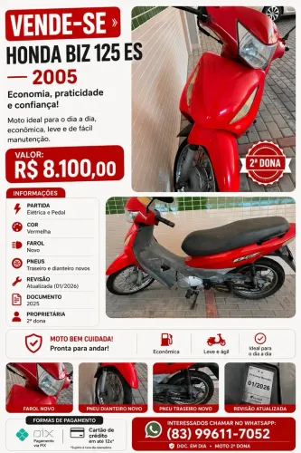 Moto Honda BIZ 125 ES 2005