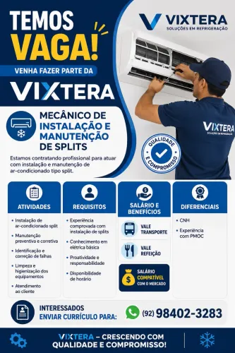 Técnico refrigeração