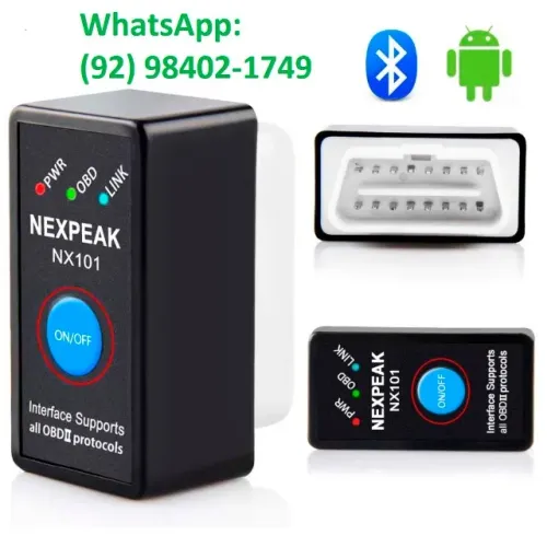 Scanner Automotivo ELM 327 v 1.5 Bluetooth Mini (gasolina diesel) Android Windows