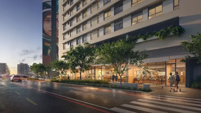 Apartamento para venda possui 34 metros quadrados com 1 quarto