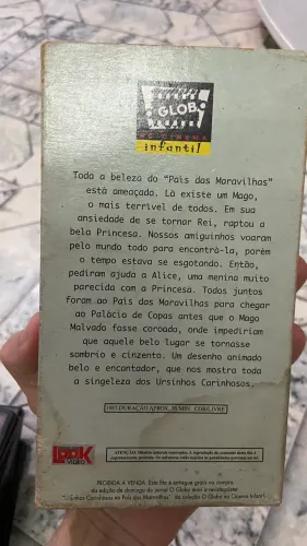 Fita VHS original dos Ursinhos Carinhosos