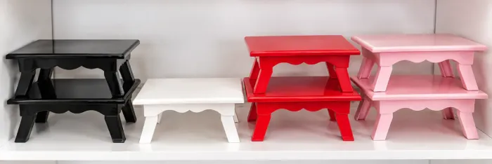 Kit de Banquinhos / Suportes para Doces