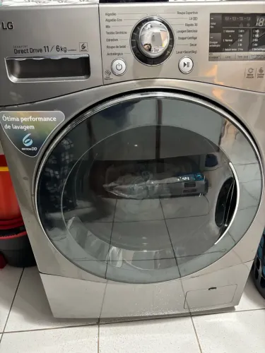 Máquina de lavar e secar