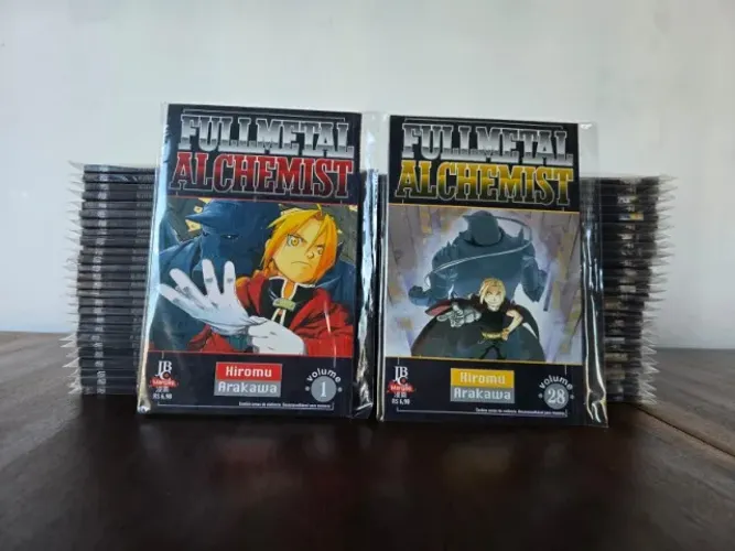 Fullmetal Alchemist 1 ao 54 - 1º edição editora jbc (usado)