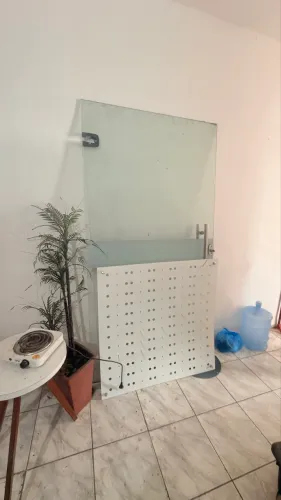 Porta de vidro para consultório e lojas