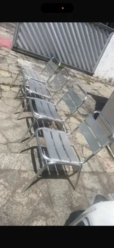 Cadeira de Alumínio