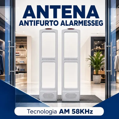 Antenas Antifurto EAS para Lojas - 02 pçs 