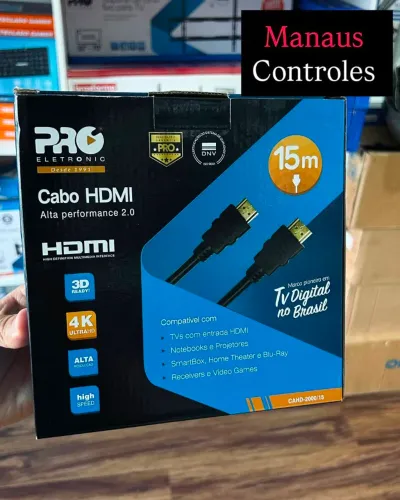 Cabo HDMI 15 metros.