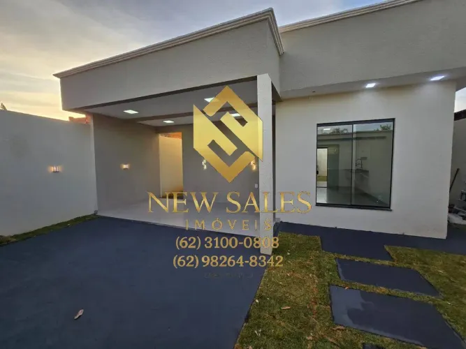 Casa- 3 quartos, 1 suíte, 90m², 2 vagas- Residencial Fidelis
