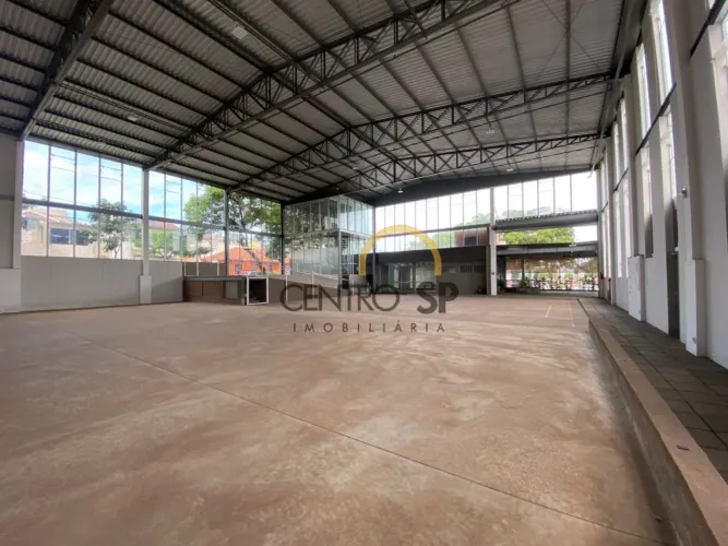 Galpão para locação com 1.160 m² no Centro de Bauru - Locação