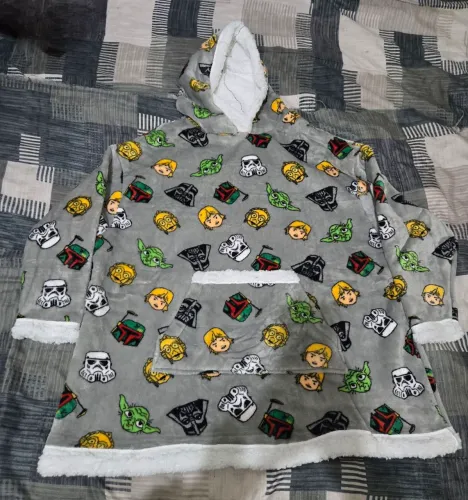 Blusa Cobertor Star Wars da Zona Criativa - Tamanho único