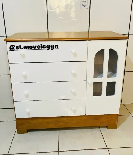 Cômoda Infantil Alvin - Promoção