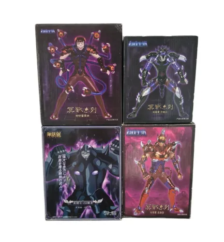 Estátuas Kakalih Giganto Cyclope, Niobe Deep e Rock Golem e Raimi de Verme