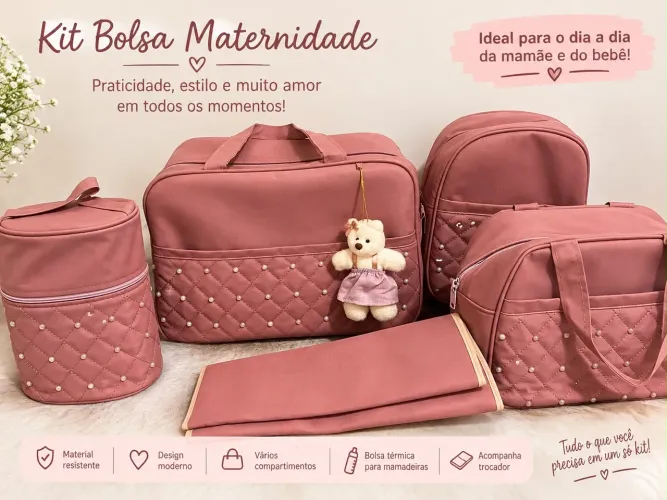 Kit bolsa maternidade nunca foi usado