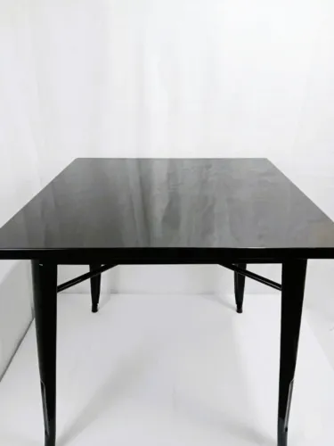 Mesa Design Tolix Metal 80x80 Preta