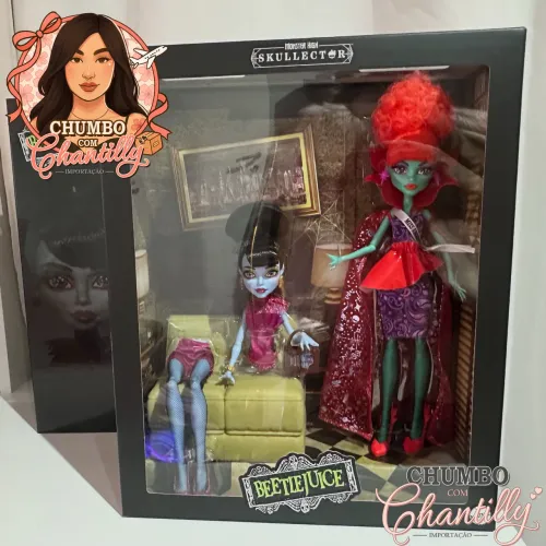Boneca Monster High Skullector Beetlejuice