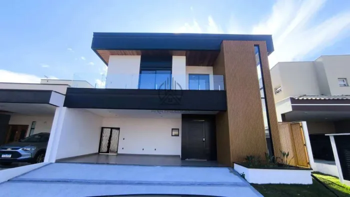 Sobrado em condomínio, no Residencial Ouroville em Taubaté, Piracangaguá, com 4 quartos, 3