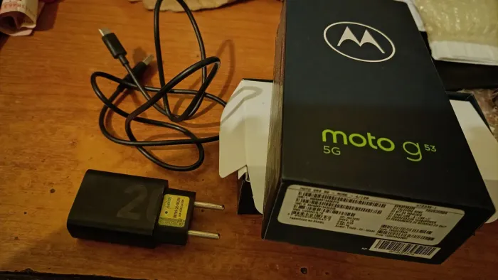 Carregador original Motorola mc- 705 turbo Power g53