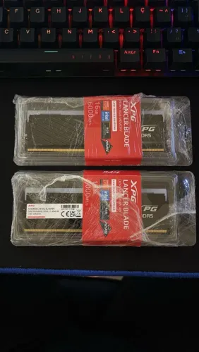 MEMÓRIA GAMER DDR5 2X16GB (32GB) LANCER BLADE XPG, RGB, 6000MHZ XMP/EXPO