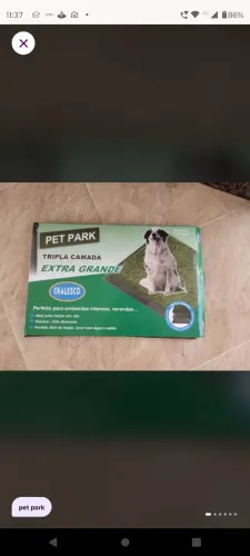 Tapete higiênico para cães Pet Park