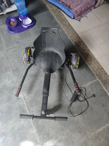 Hoverboard com kart incluso brinquedo 2 em 1