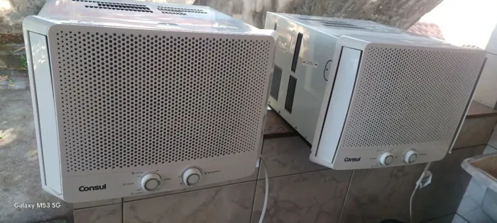 CONSUL 7500BTUS 110V OU 220V. OLX OU EM ATÉ 12X. REVISADO, HIGIENIZADO E GARANTIA.