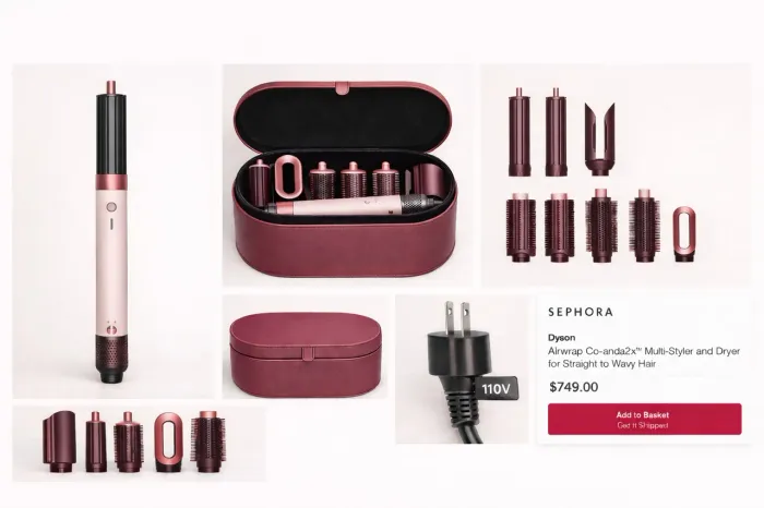 Dyson Airwrap Co-anda2x - Novo, edição especial, comprado nos EUA