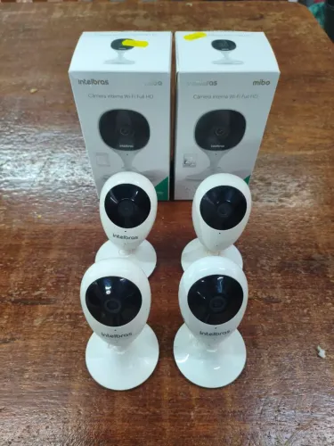 Kit 4 Câmeras Intelbras IC3