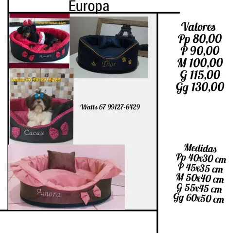 Cama Europa pet