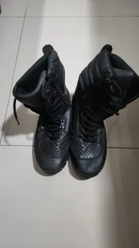 Coturno De Segurança Bota Adventure Zíper Premium para motociclista nº40
