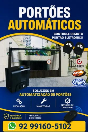 Manutenção de Portão - Ferro e Alumínio