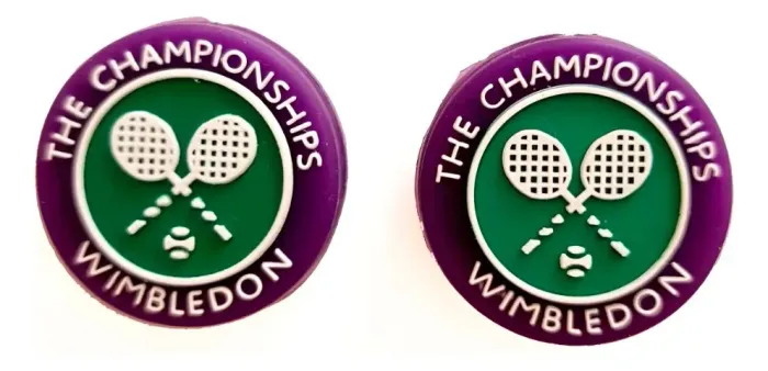 Antivibradores para raquete de tênis Wimbledon