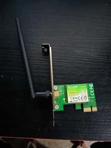 Placa de rede wifi TP-Link até 150 MB Seminova