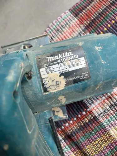 Serra mármore makita 1300w 220v usada uma vez
