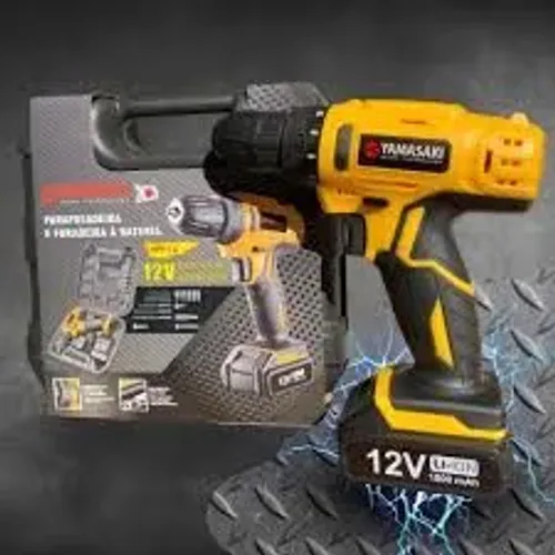Parafusadeira E Furadeira 12v + Maleta E Acessórios