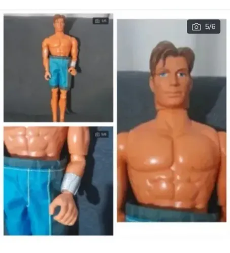 Boneco vintage max Steel ver fotos