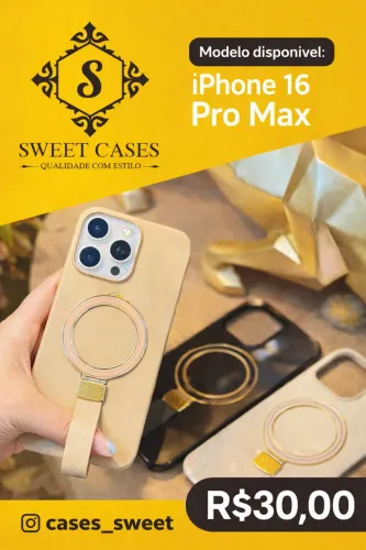 Case Capa Capinha MagSafe iPhone 16 Pro Max