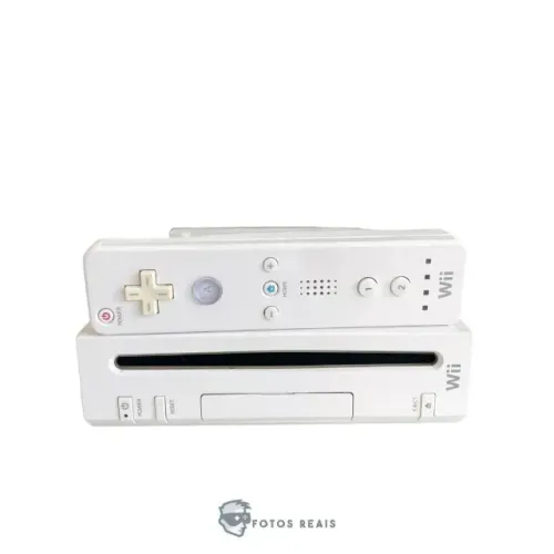 CONSOLE NINTENDO WII BRANCO (1) SEMINOVO - NINTENDO