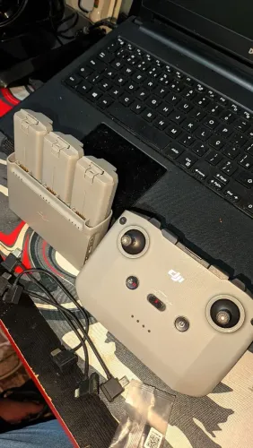 Controle e baterias mini 2