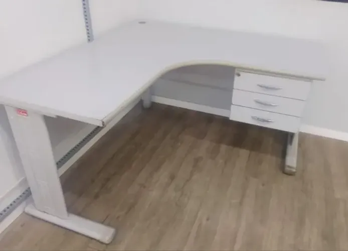 Mesa em L sem gaveta-1,50x1,50 e 1,60x1,60